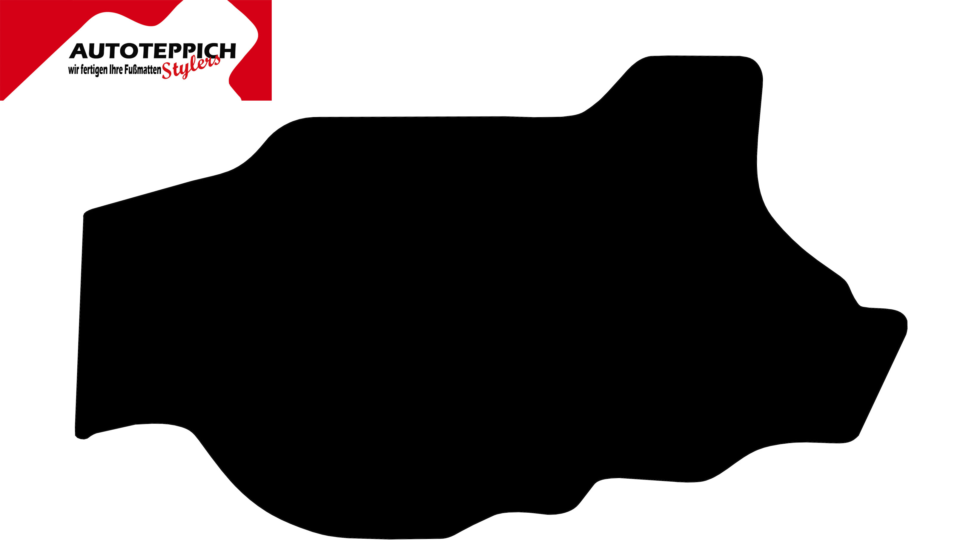 Eine Kofferraummatte in schwarz für Mazda MX-5 NB.