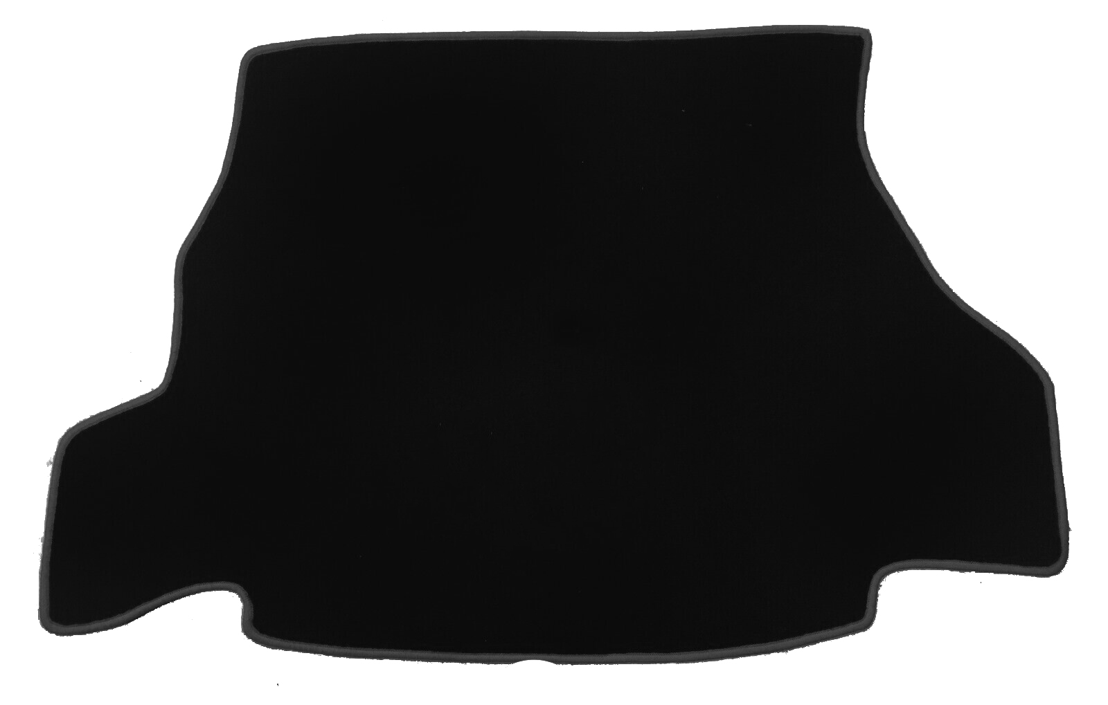 Eine Kofferraummatte in schwarz für Ford Mustang 2010-2012.