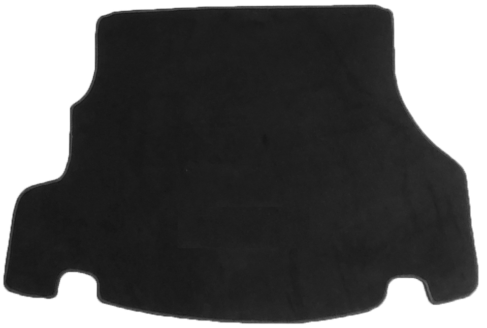 Eine Kofferraummatte in schwarz für Ford Mustang Cabrio 2013-2014.