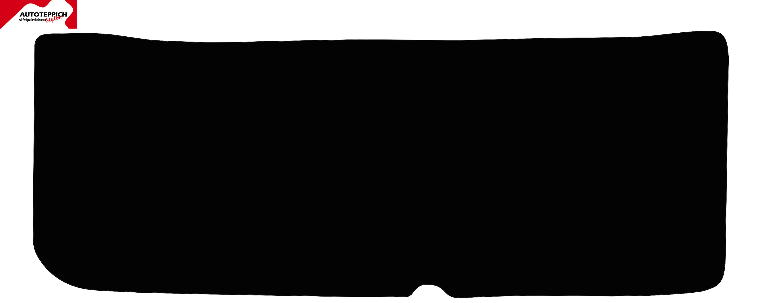 Eine Kofferraummatte in schwarz für Mini R50.