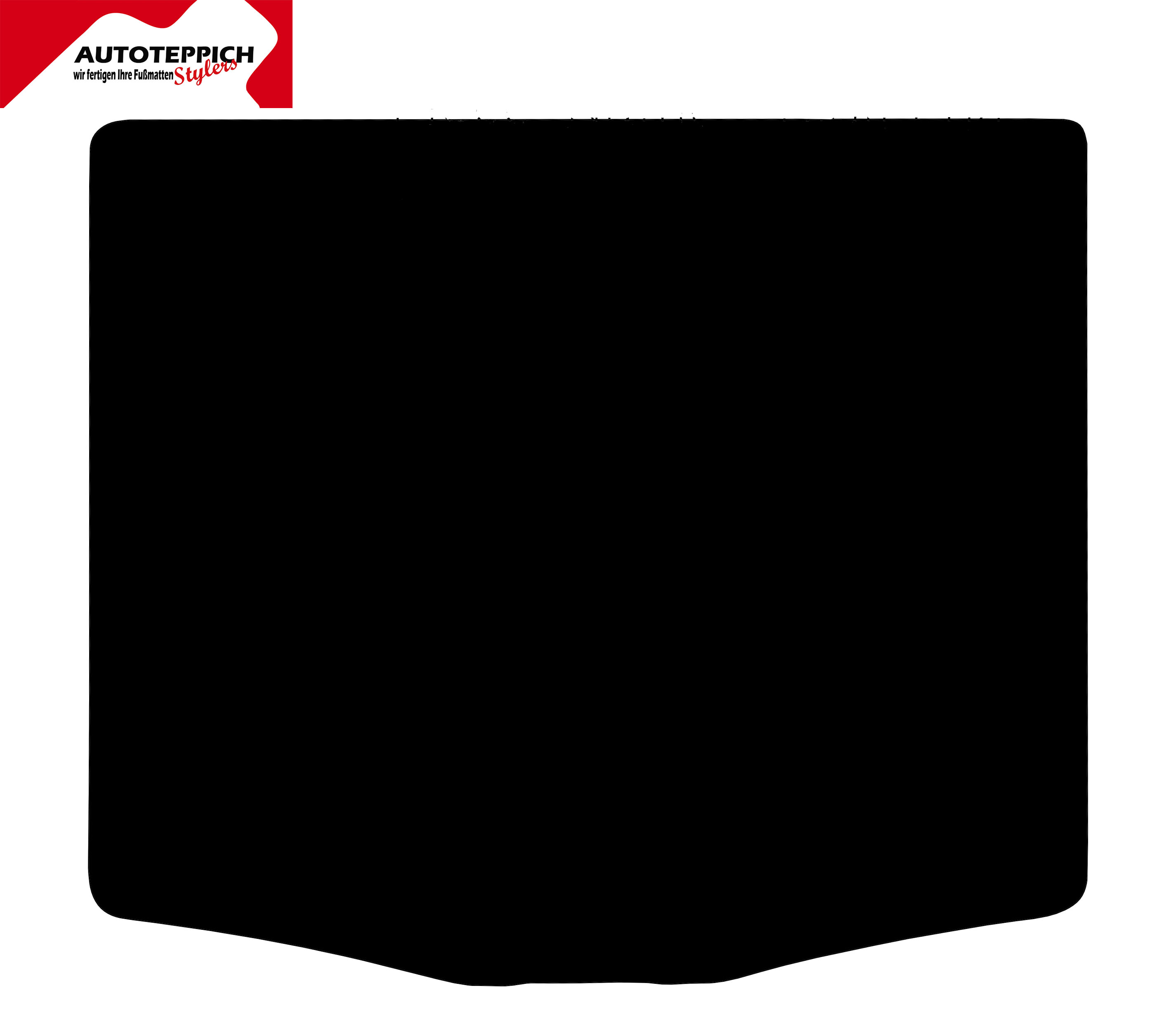 Eine Kofferraummatte in schwarz für Ford Mustang Mach E.