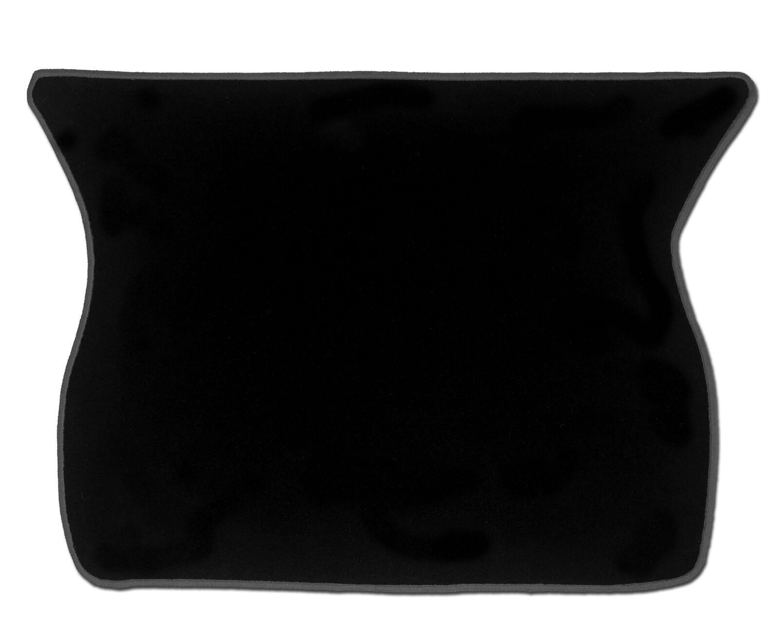 Eine Kofferraummatte in schwarz für VW Golf1